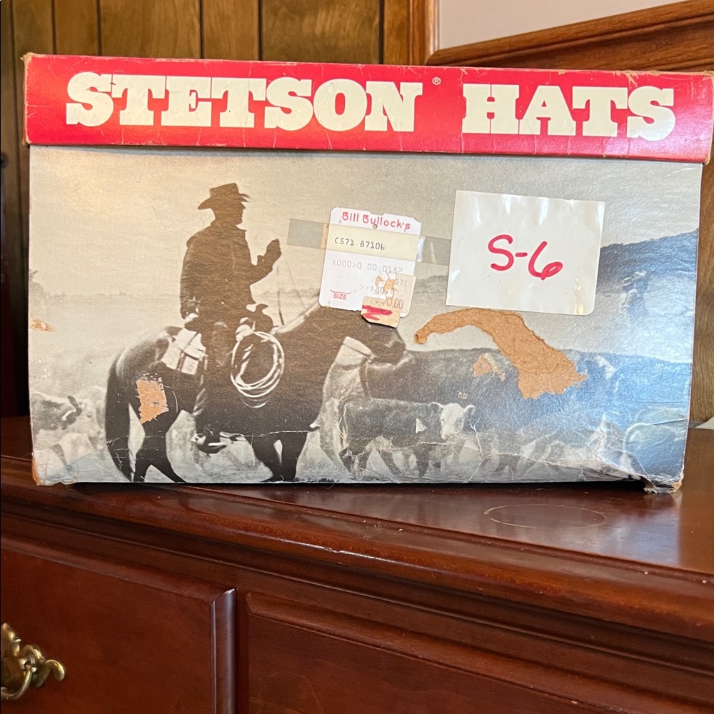 Stetson Western Hat with original box